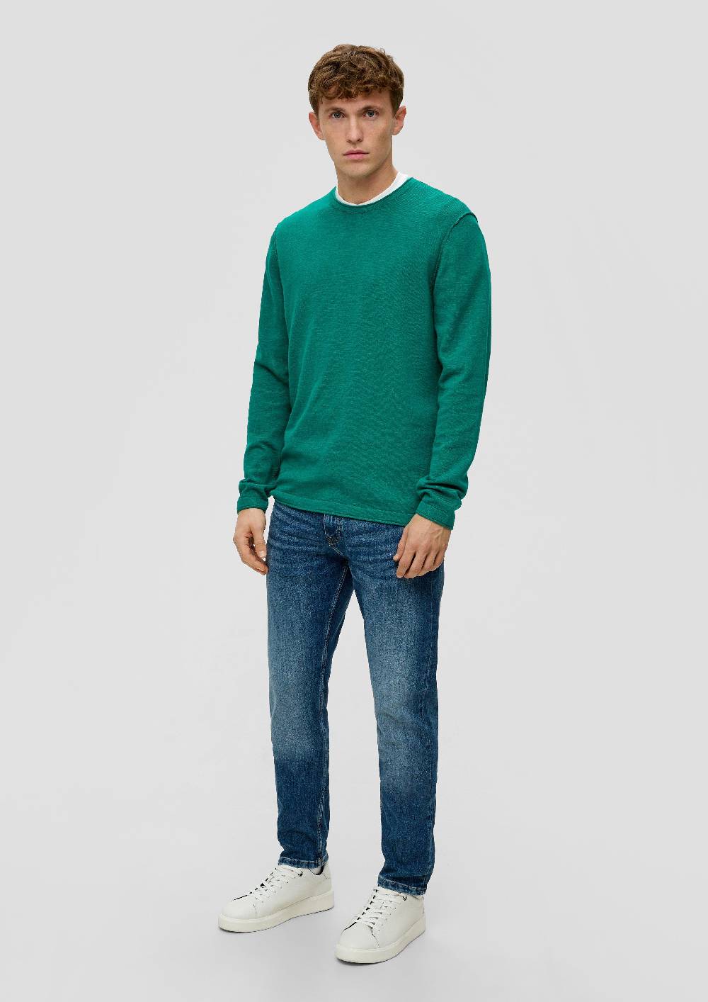 S.Oliver Strickpullover mit Rollkante Saisonale Angebote