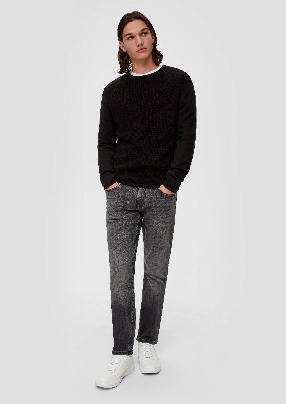 S.Oliver Strickpullover mit Musterstruktur Kauf eins, bekomm eins gratis