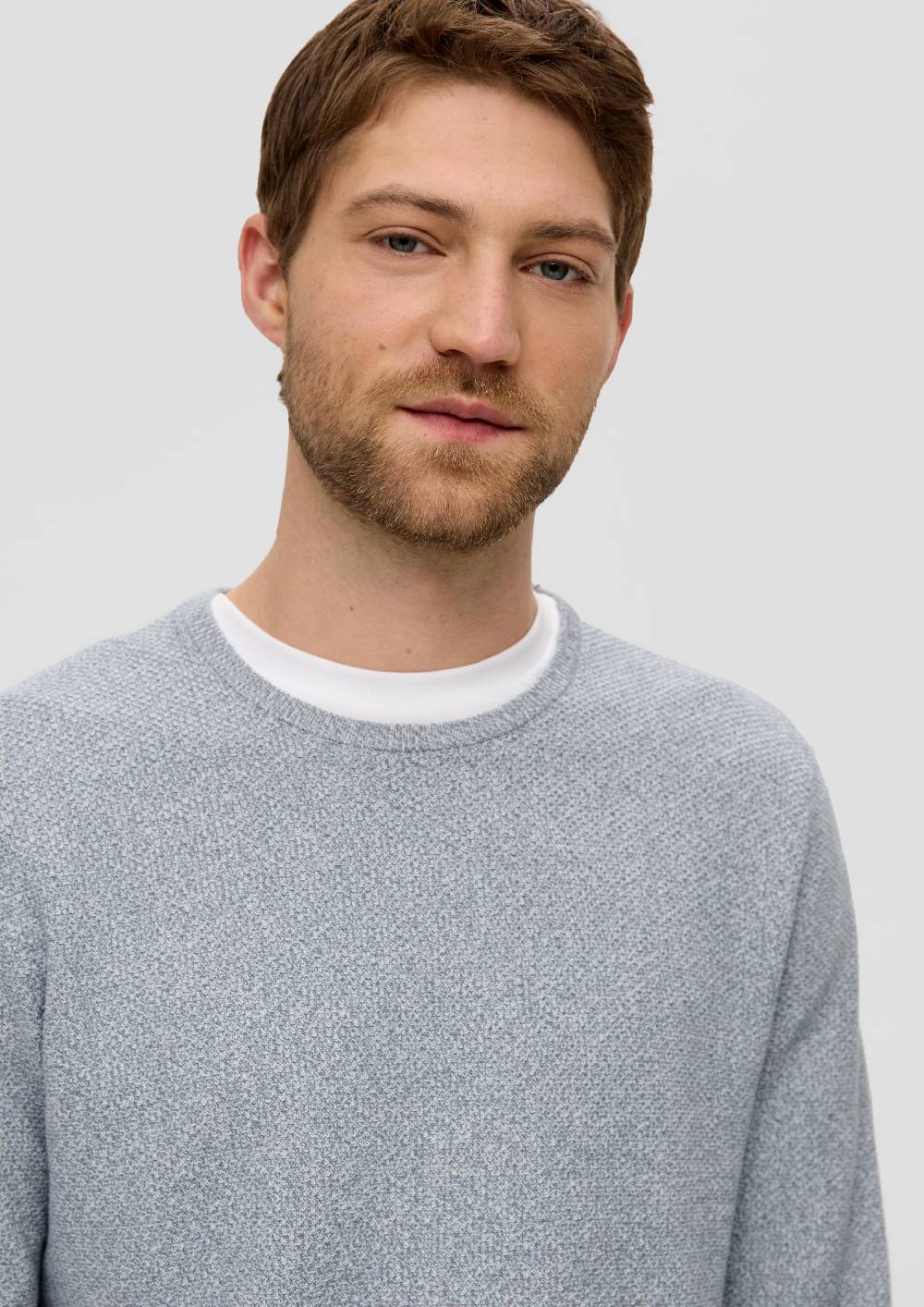 S.Oliver Feinstrickpullover mit Crew Neck Tägliche Deals