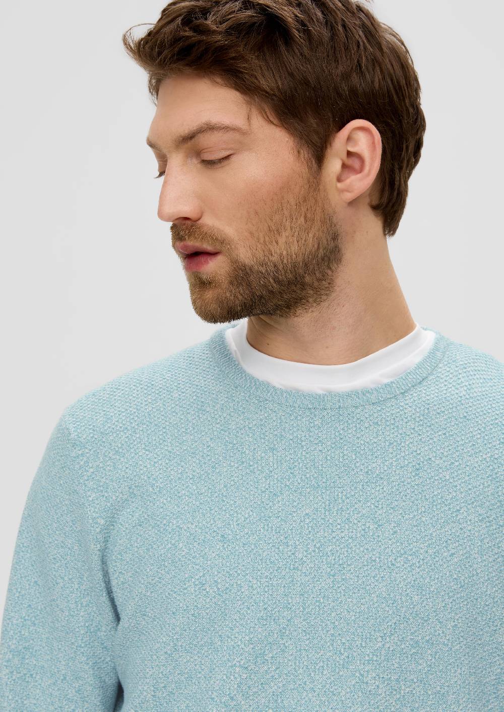S.Oliver Feinstrickpullover mit Crew Neck Sonderangebote