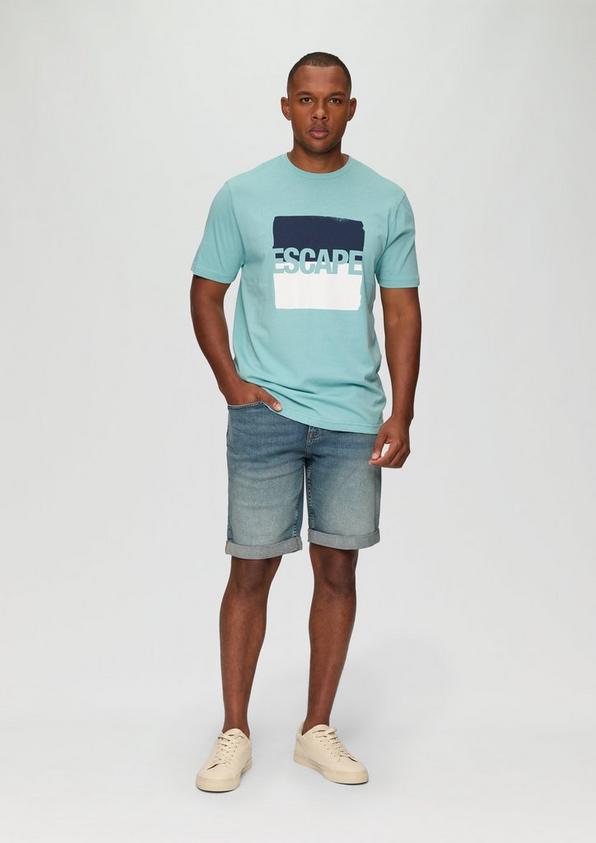 S.Oliver Jeans-Bermuda John / Regular Fit / Mid Rise / im Used-Look Begrenzte Freigabe