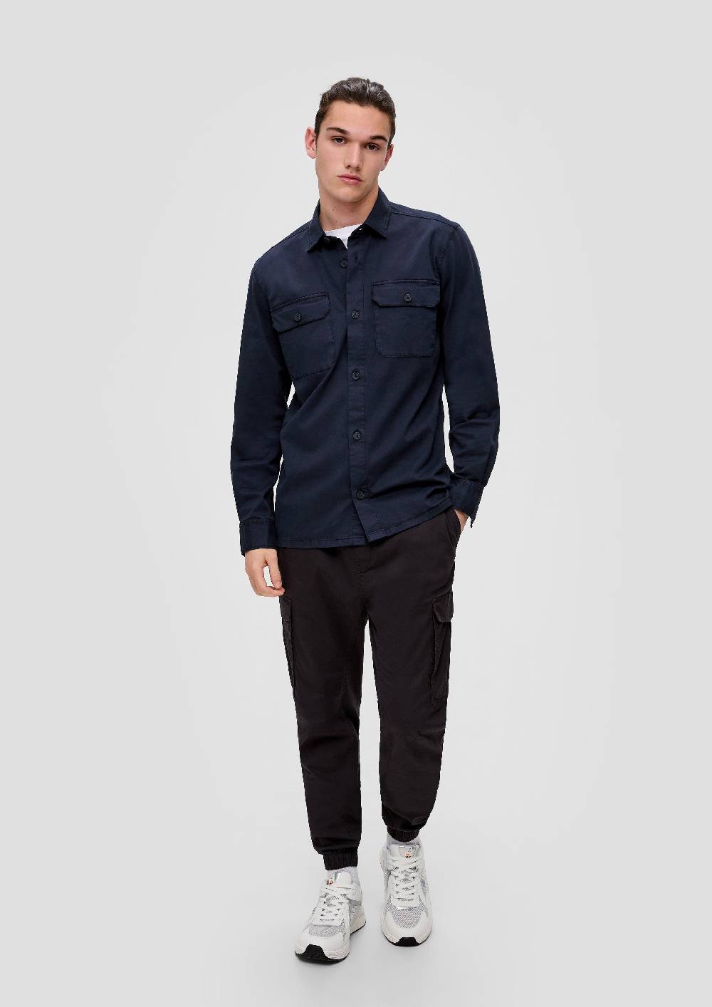 S.Oliver Overshirt mit Brusttaschen Letzte 3 Tage
