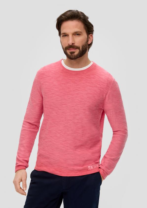 S.Oliver Strickpullover mit Rollsaum Neueste Stile