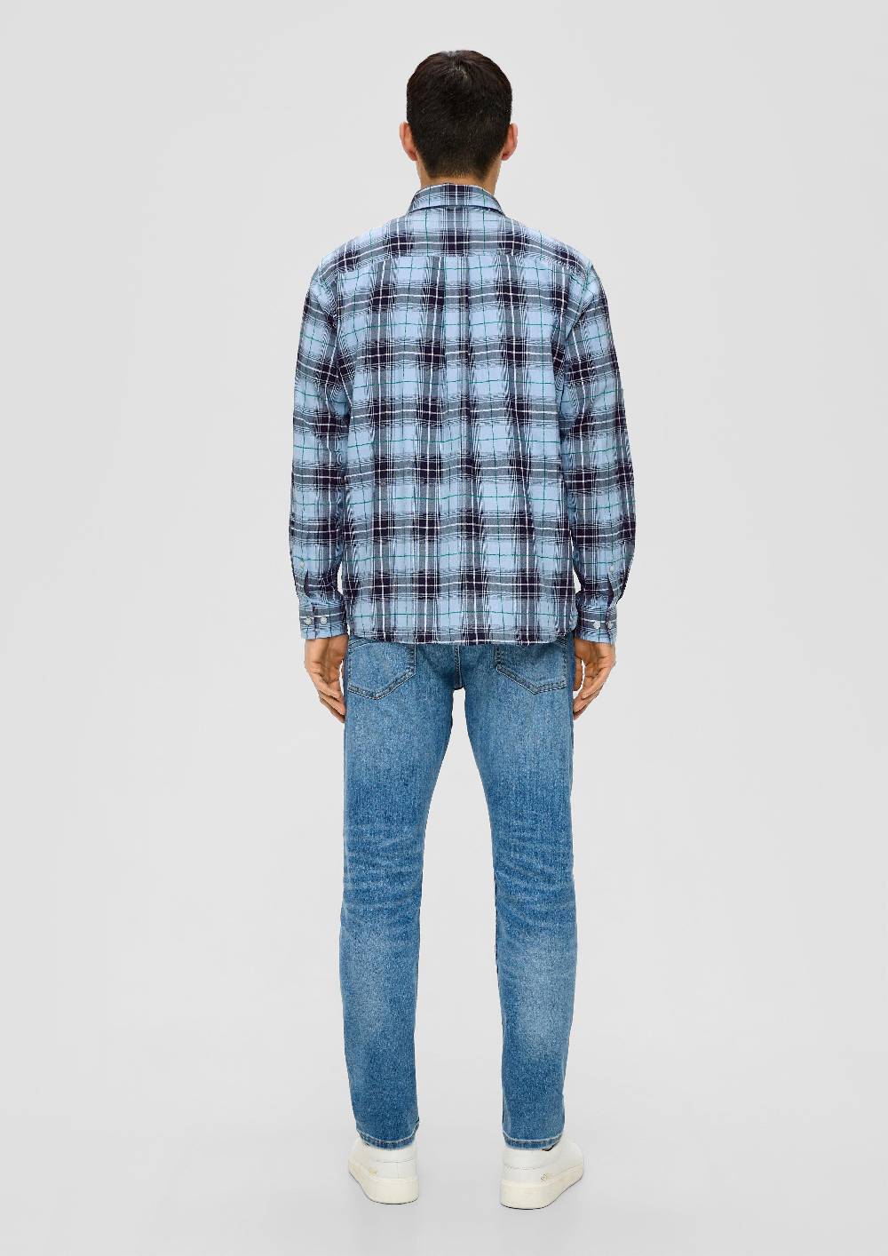 S.Oliver Regular: Langarmhemd mit Button-down-Kragen Letzte 2 Tage