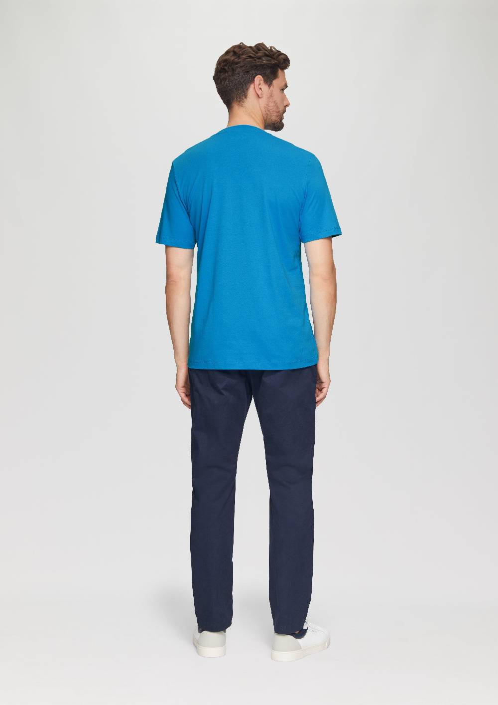 S.Oliver T-Shirt mit Logo-Motiven aus reiner Baumwolle Bis zu 50% Rabatt