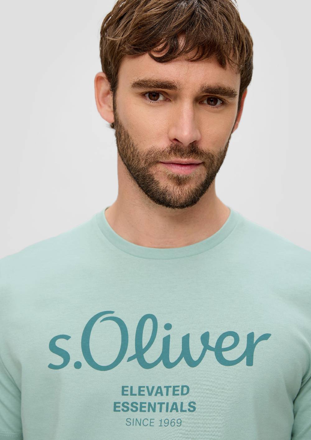 S.Oliver T-Shirt aus Baumwolle mit Label-Print Bis zu 55% Rabatt