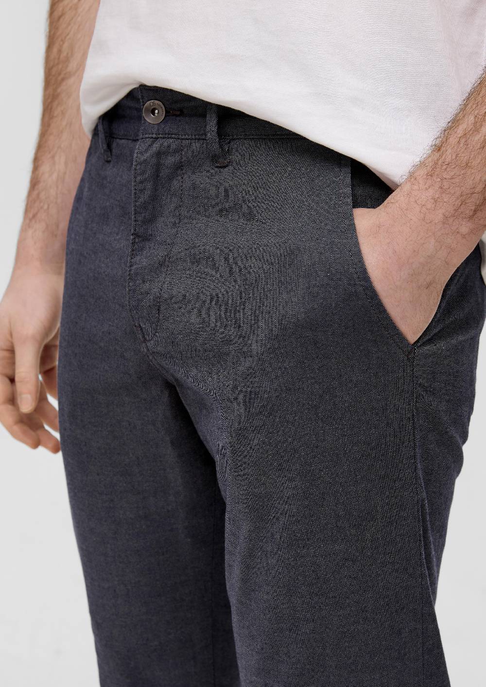 S.Oliver Rick: Hose mit Dobby-Struktur Super Rabatt