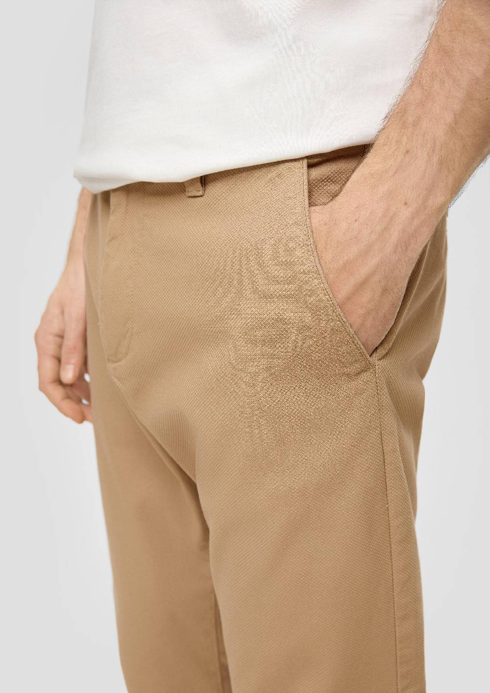S.Oliver Regular: Hose Phoenix mit Dobby-Struktur Fabrikladen