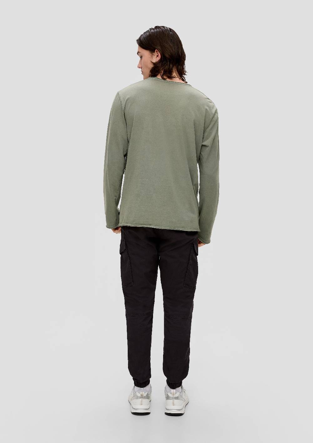 S.Oliver Longsleeve mit Rollsäumen Black Friday Preise