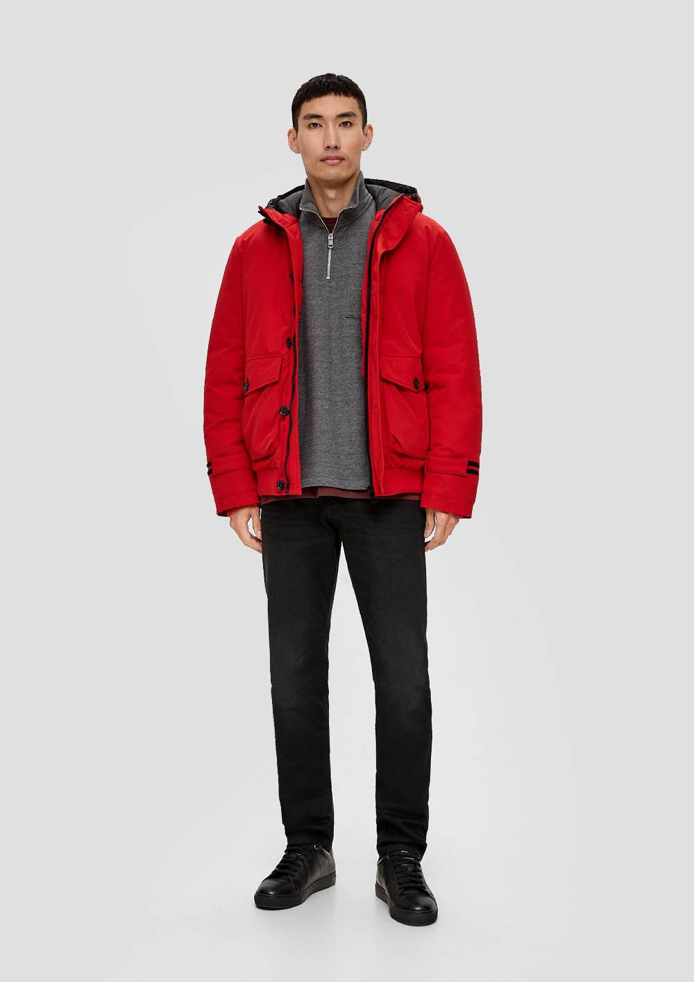 S.Oliver Sweatshirt mit Brusttasche 50% Rabatt für begrenzte Zeit