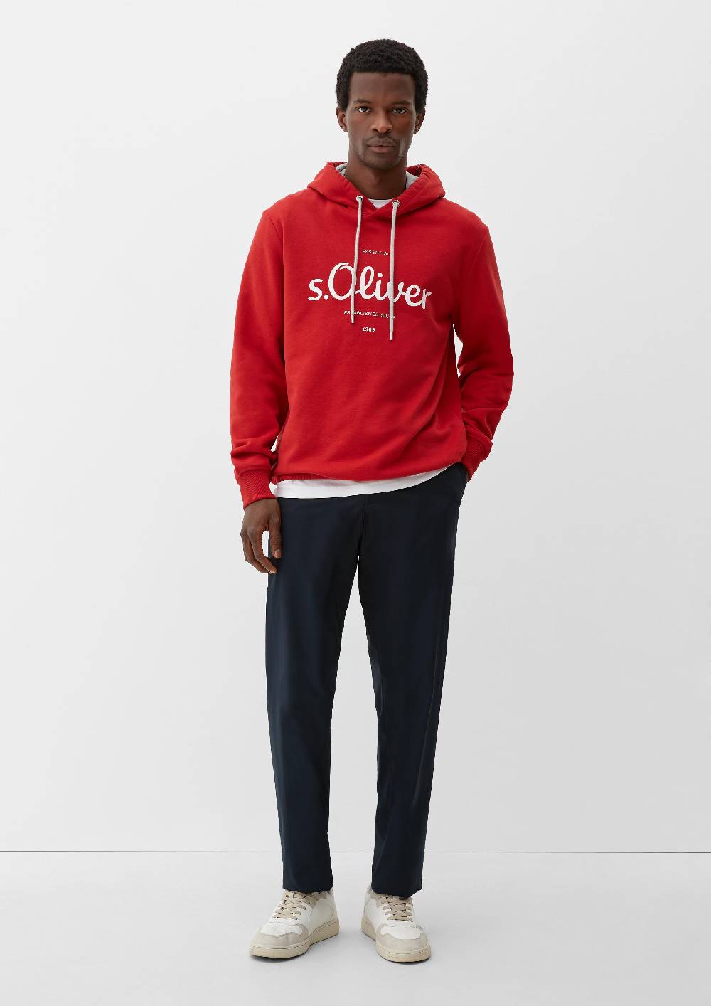 S.Oliver Hoodie mit Frontprint Outlet