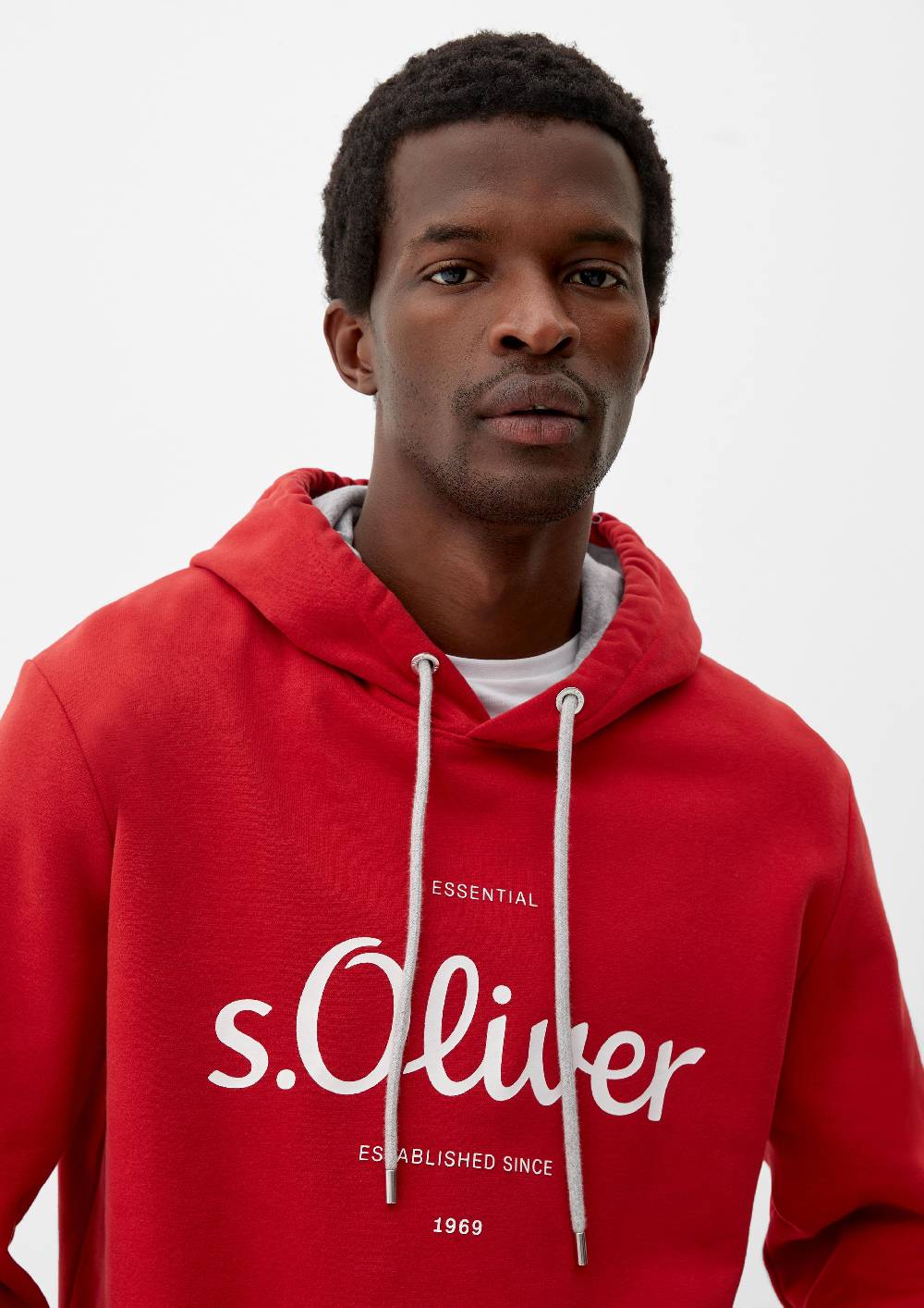 S.Oliver Hoodie mit Frontprint Outlet