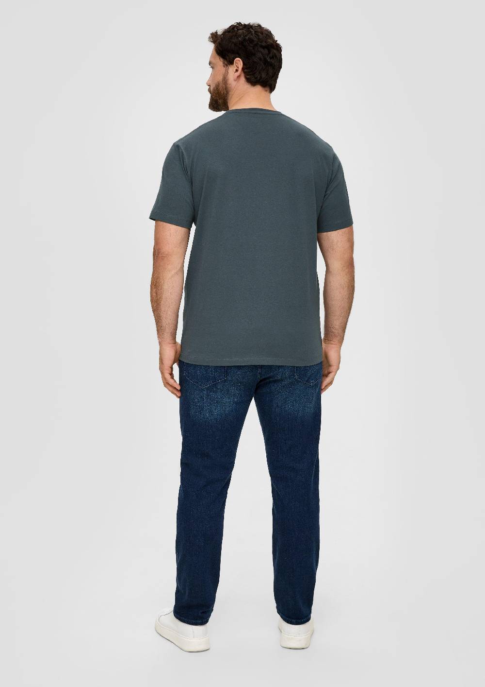 S.Oliver T-Shirt mit Logo-Print Fabrikverkauf