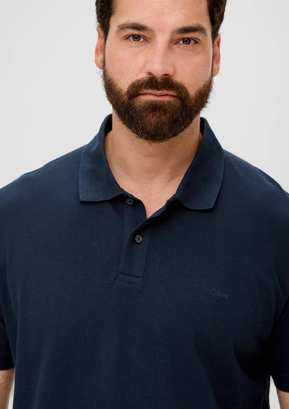 S.Oliver Poloshirt aus Baumwollpiqué Kostenloser Versand