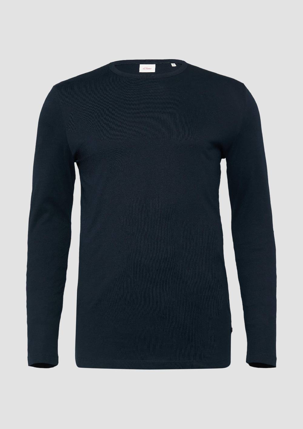 S.Oliver Langarmshirt aus Baumwolljersey Fabrik Onlineshop
