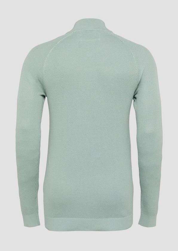 S.Oliver Strickpullover mit hochgeschlossenem Kragen Begrenztes Angebot