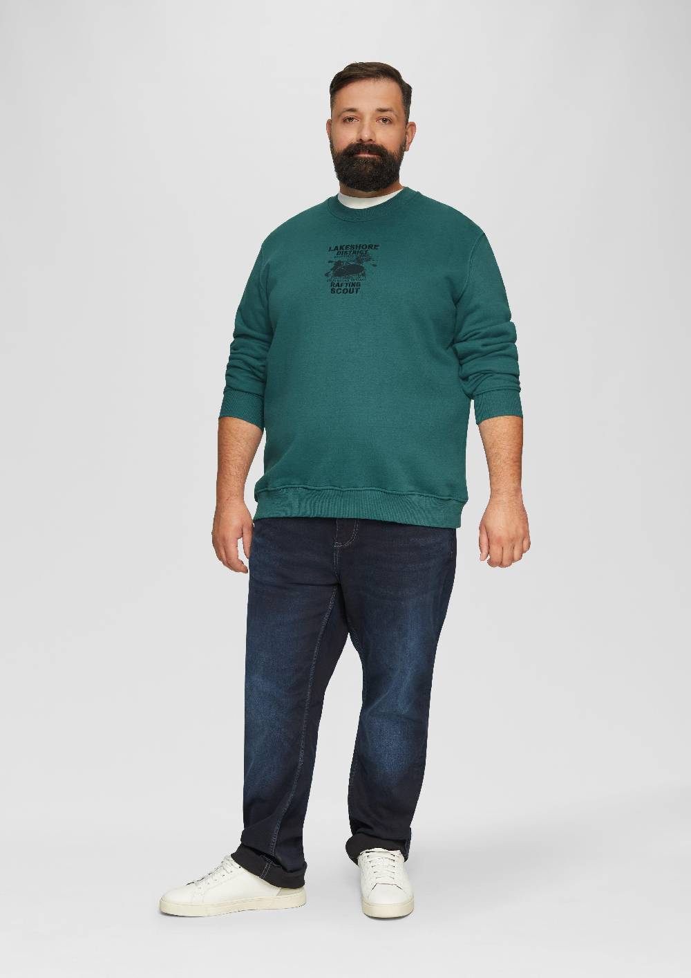 S.Oliver Sweatshirt mit Stickerei Saisonale Angebote