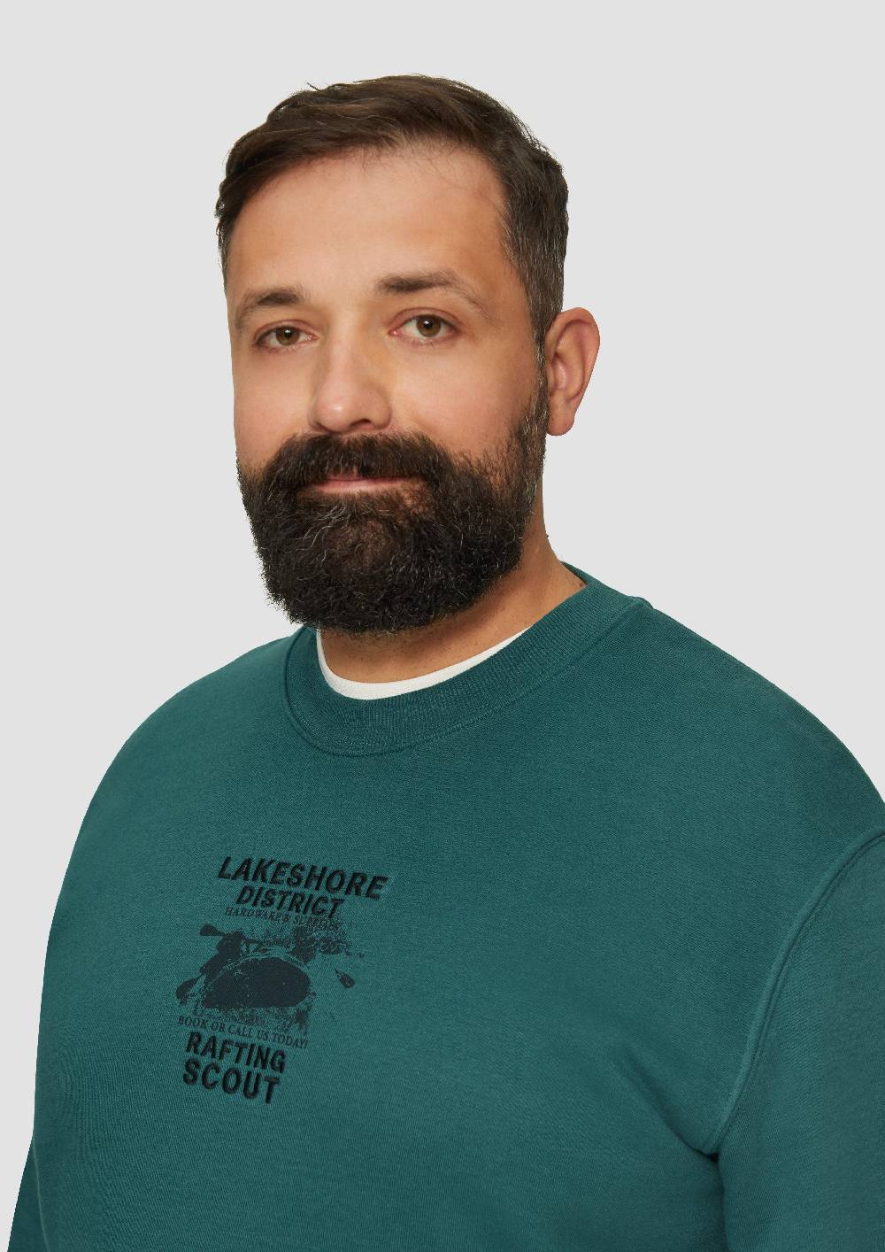 S.Oliver Sweatshirt mit Stickerei Saisonale Angebote