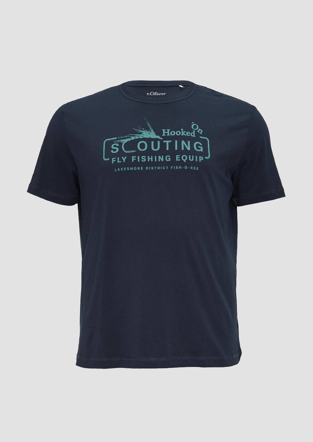 S.Oliver Baumwollshirt mit Frontprint Kauf eins, bekomm eins gratis