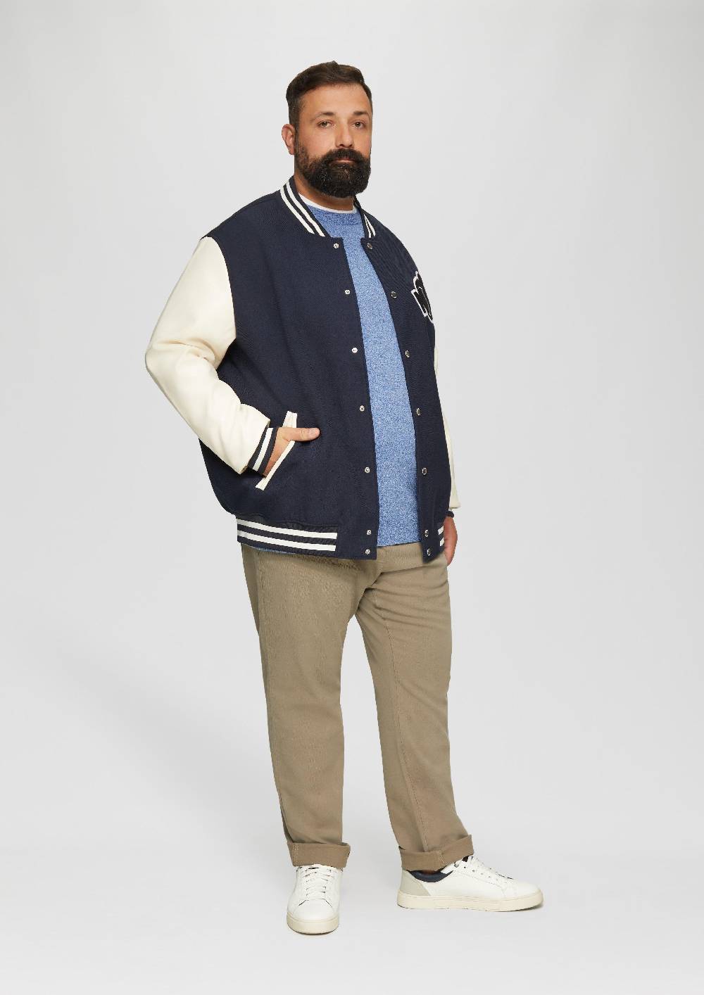 S.Oliver Strickpullover mit Rippbündchen Letzte 3 Tage