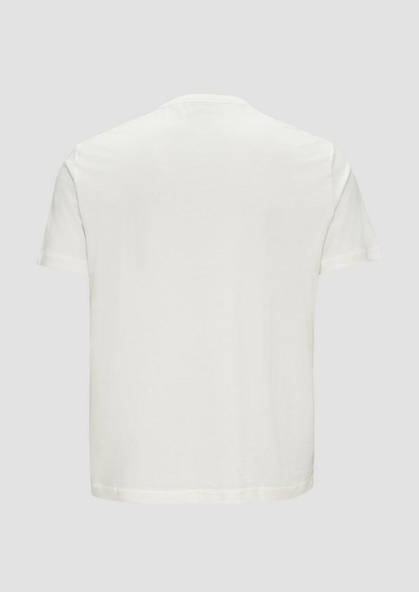S.Oliver Baumwollshirt mit Frontprint 50% Rabatt mit kostenlosem Versand