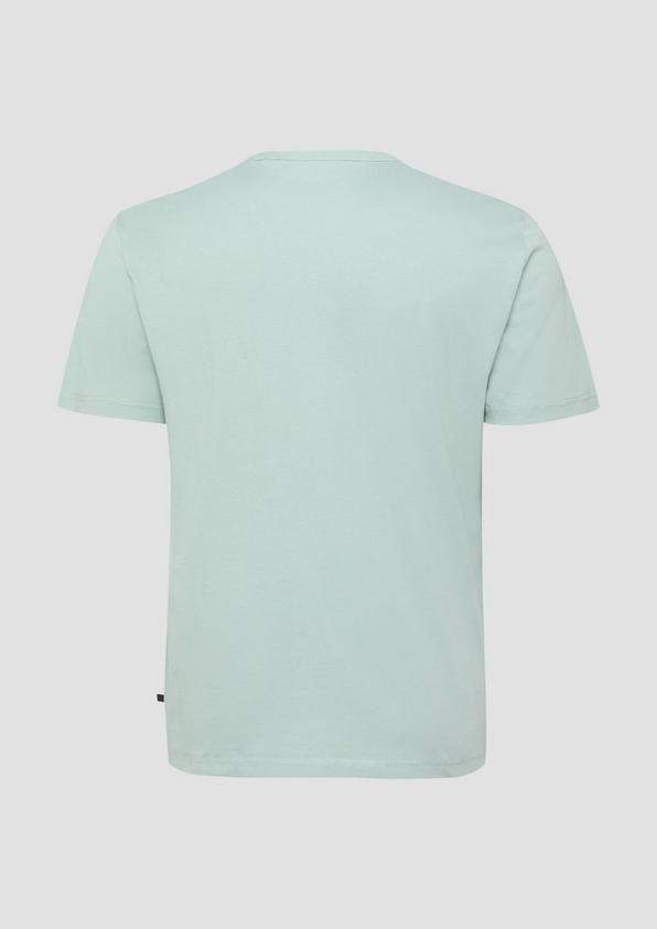 S.Oliver Baumwollshirt mit Frontprint Clearance-Verkauf