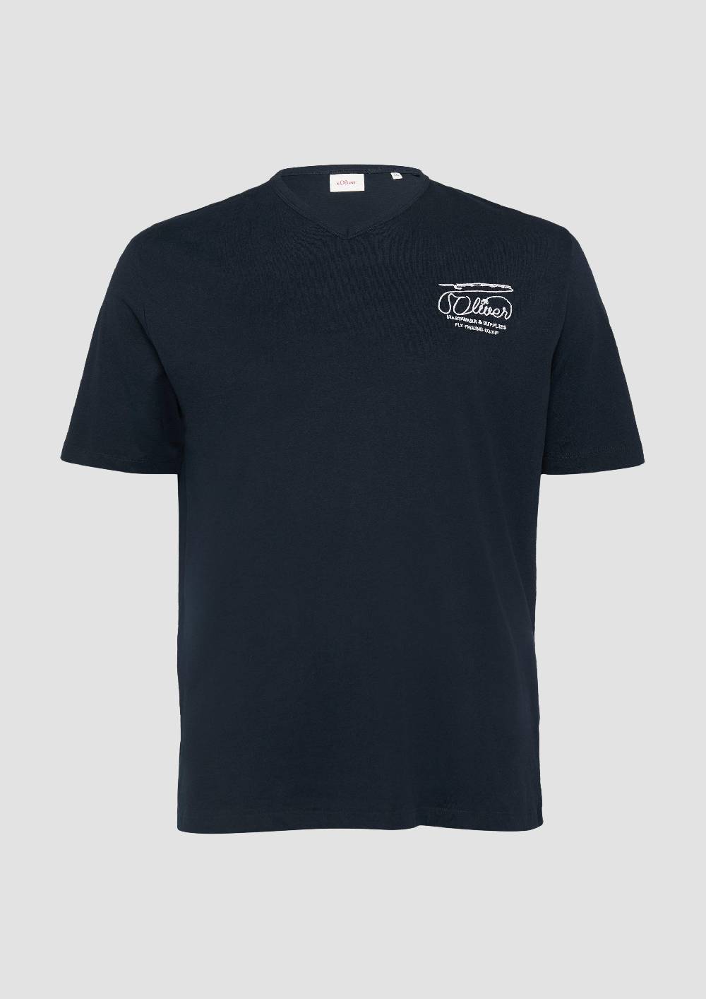 S.Oliver T-Shirt mit Logo-Stickerei Speichern exportieren