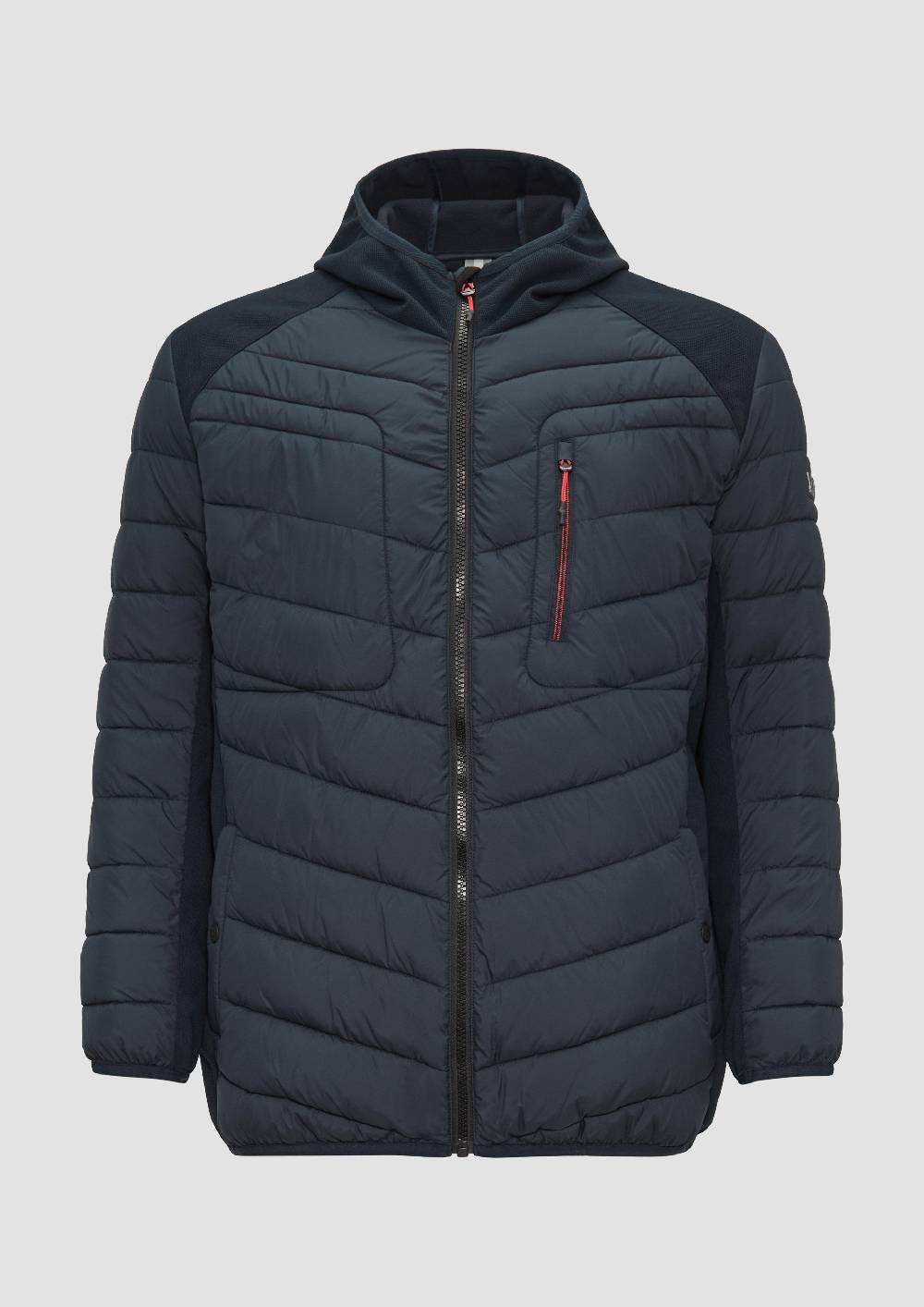 S.Oliver Pufferjacke aus Softshell mit Kontrast-Details Outlet
