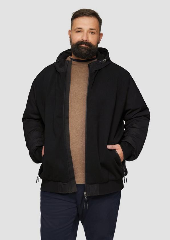 S.Oliver Hybrid-Jacke mit Strickelementen Auslauf