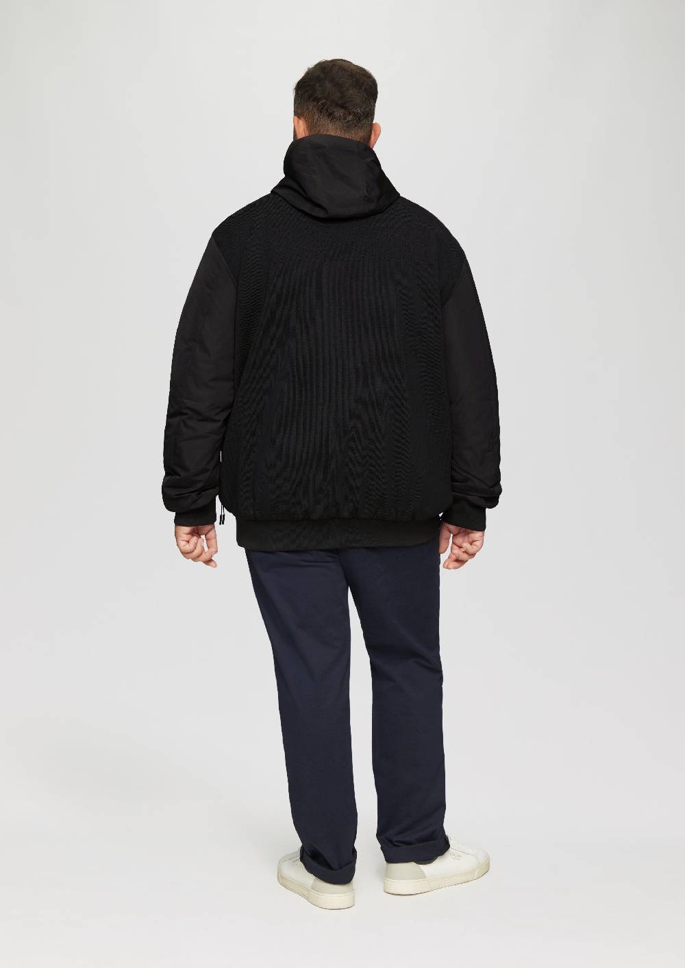 S.Oliver Hybrid-Jacke mit Strickelementen Auslauf