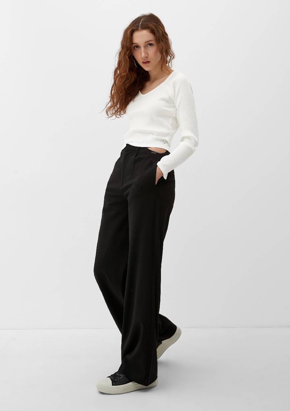 S.Oliver Longsleeve mit Rippstruktur Meist gekauft