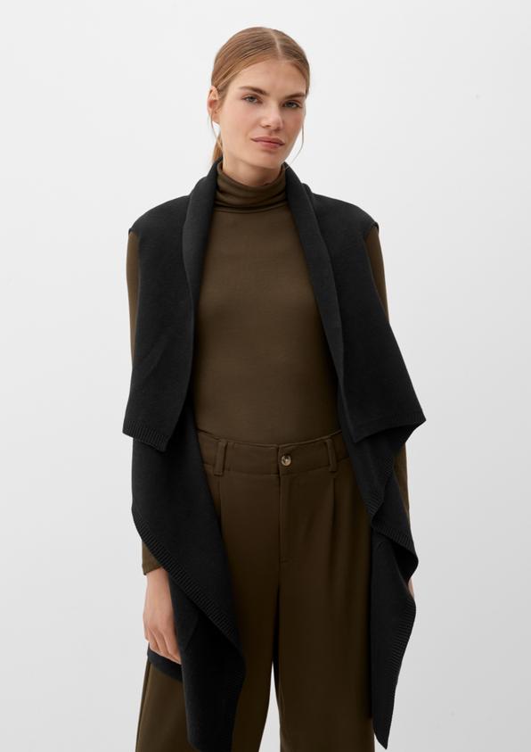 S.Oliver Poncho aus Viskosemix Kostenloser Versand