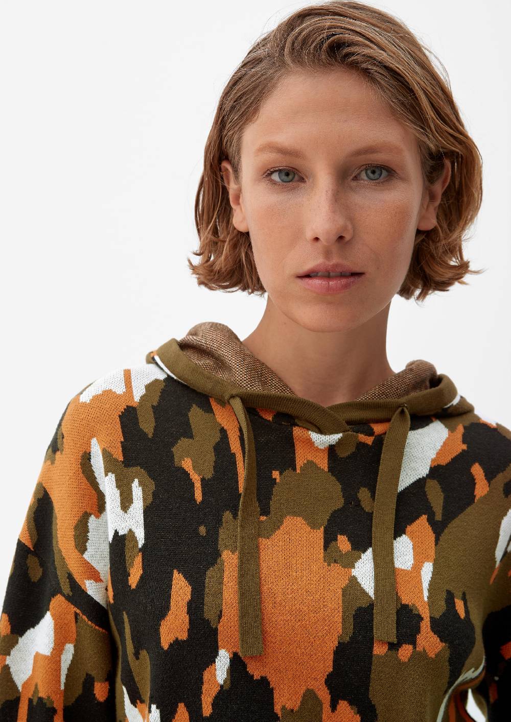S.Oliver Kapuzenpullover aus Viskosemix Limitierter Zeitrabatt
