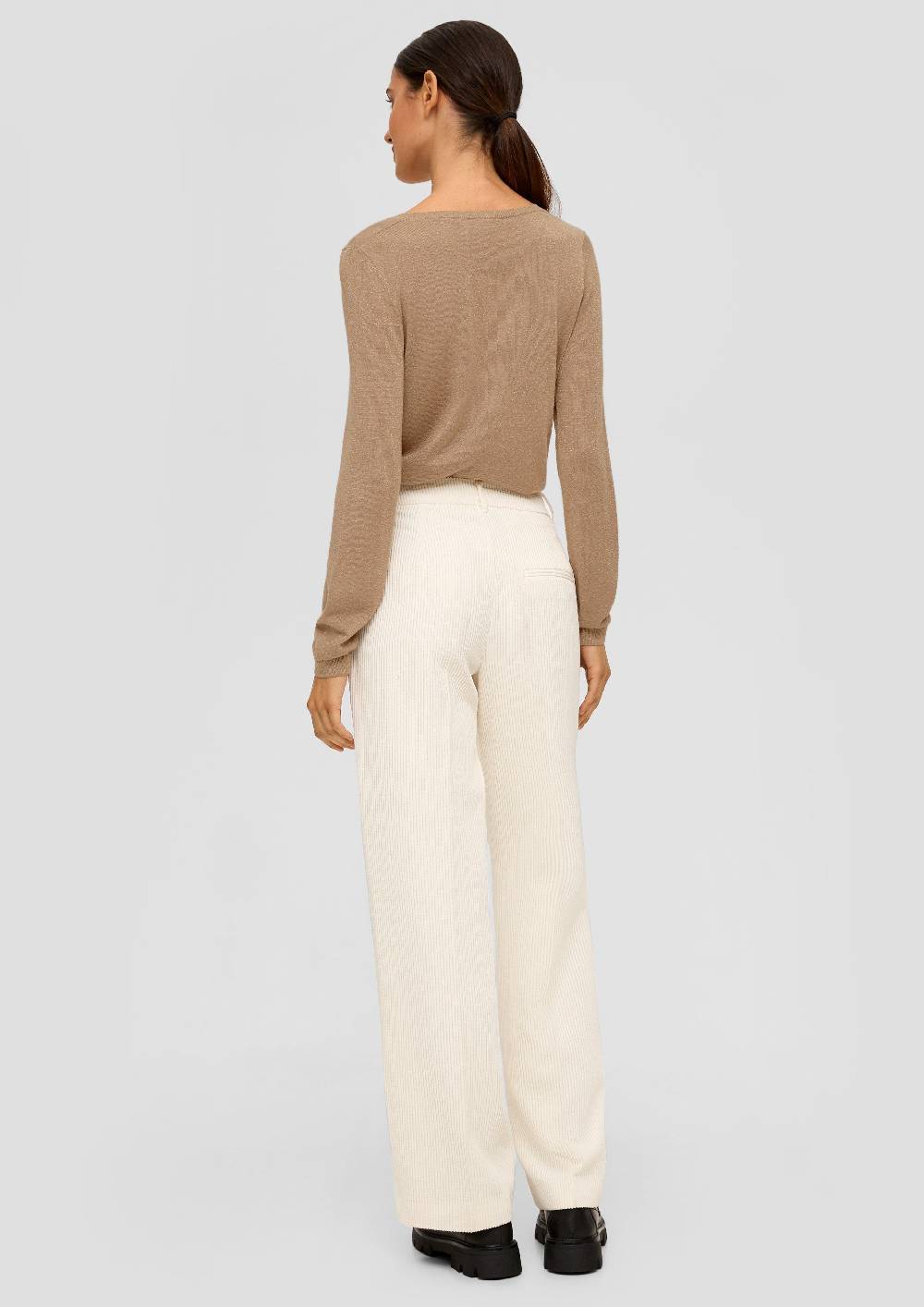 S.Oliver Strickpullover mit Glitzergarn Fabrik Onlineshop
