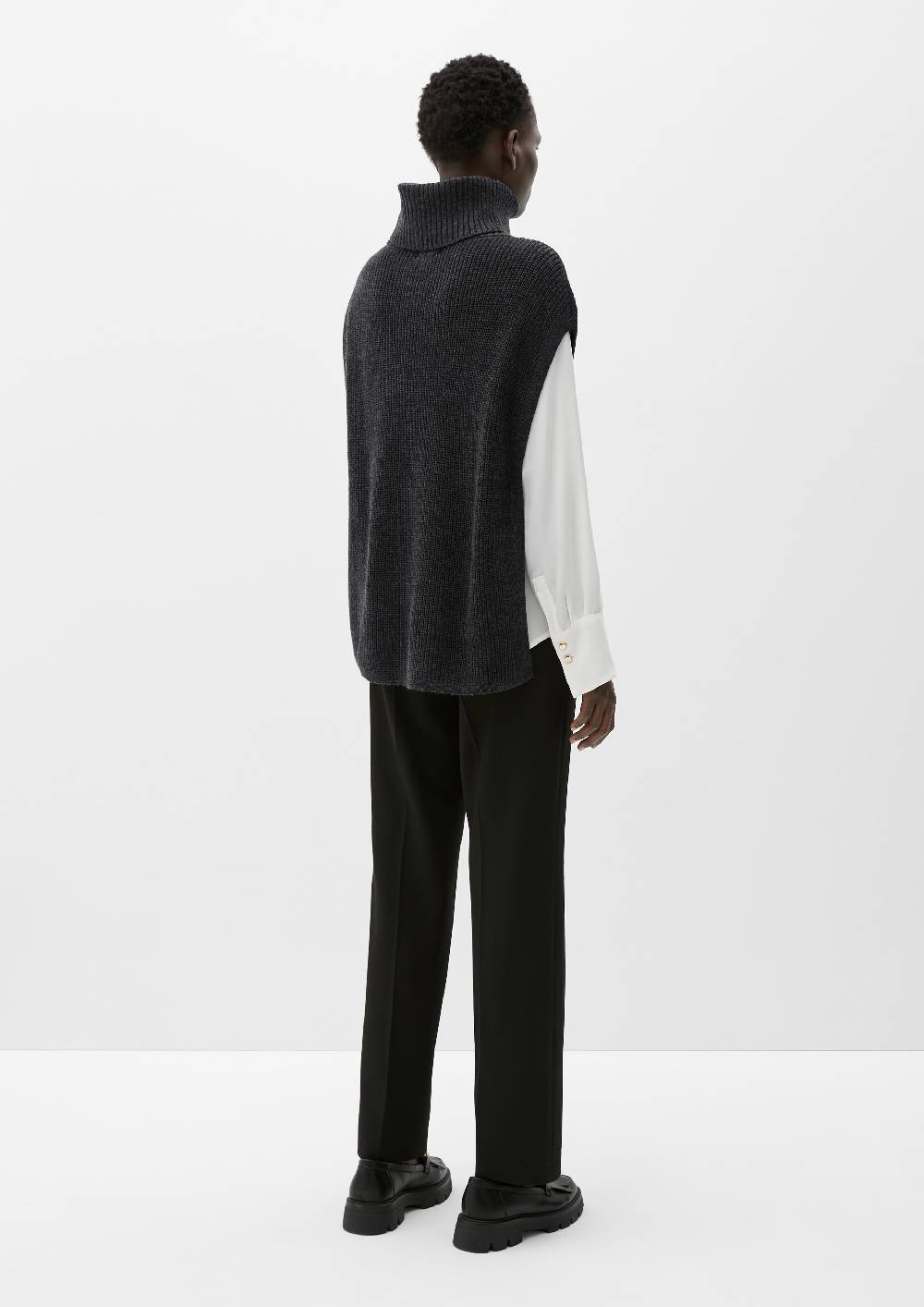 S.Oliver Poncho mit Rollkragen Preisnachlass