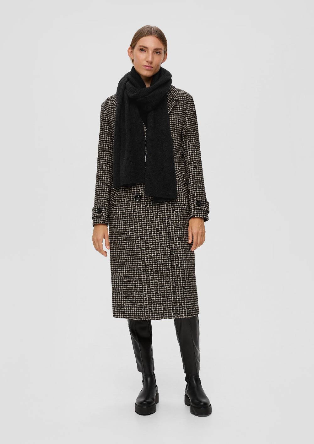 S.Oliver Strickschal mit Wollanteil Black Friday