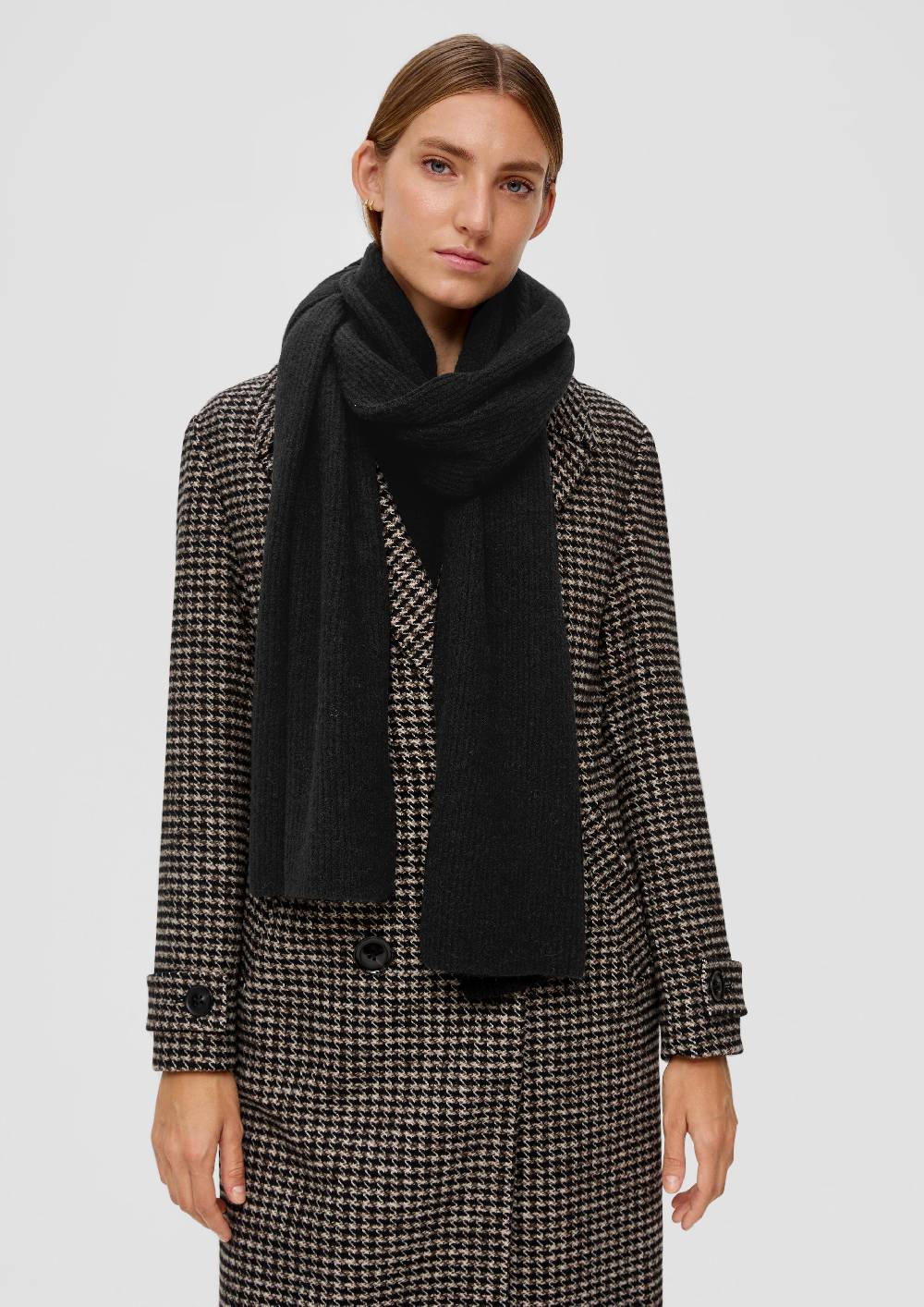 S.Oliver Strickschal mit Wollanteil Black Friday