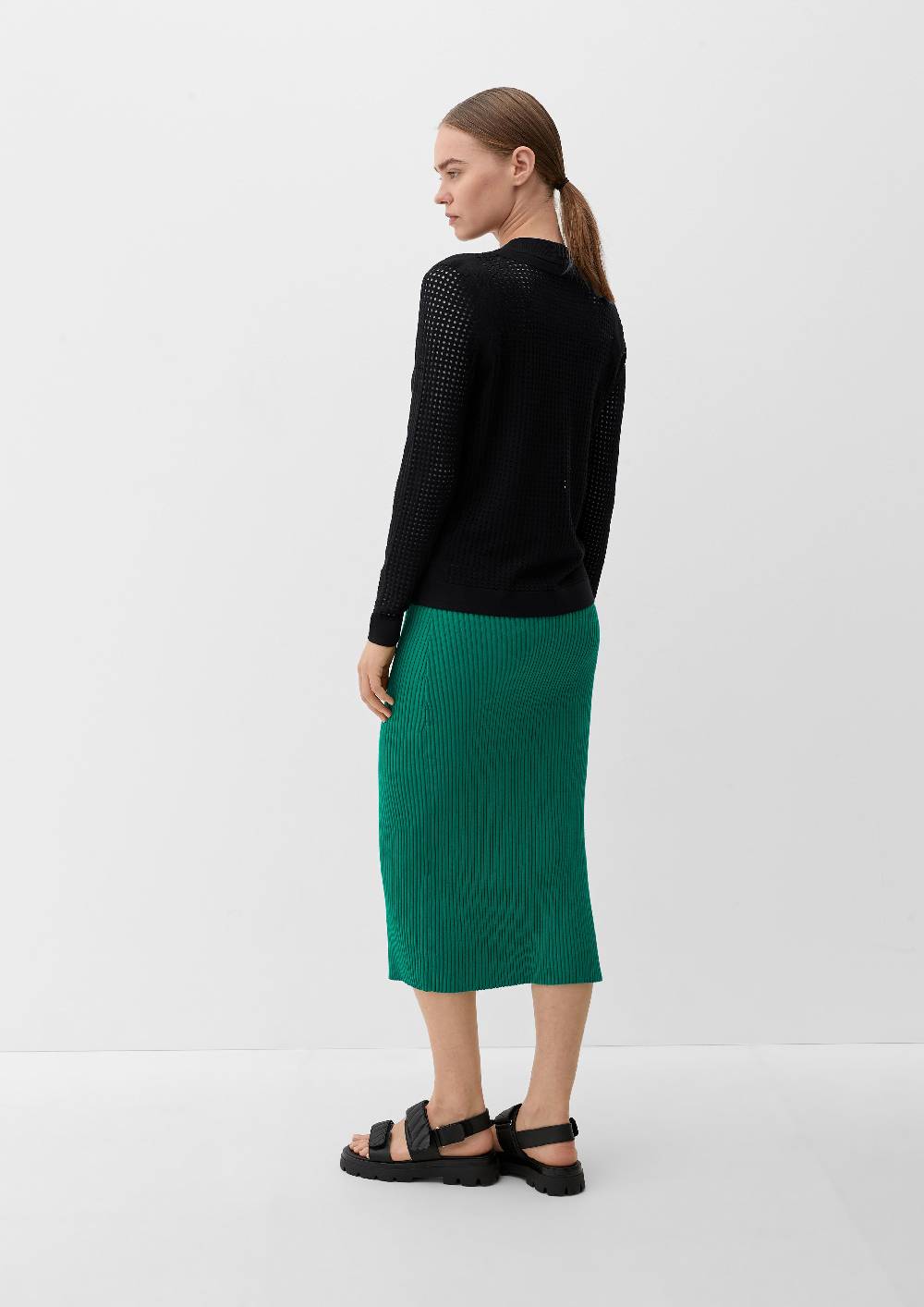 S.Oliver Pullover mit Lochmuster Weihnachtsangebot