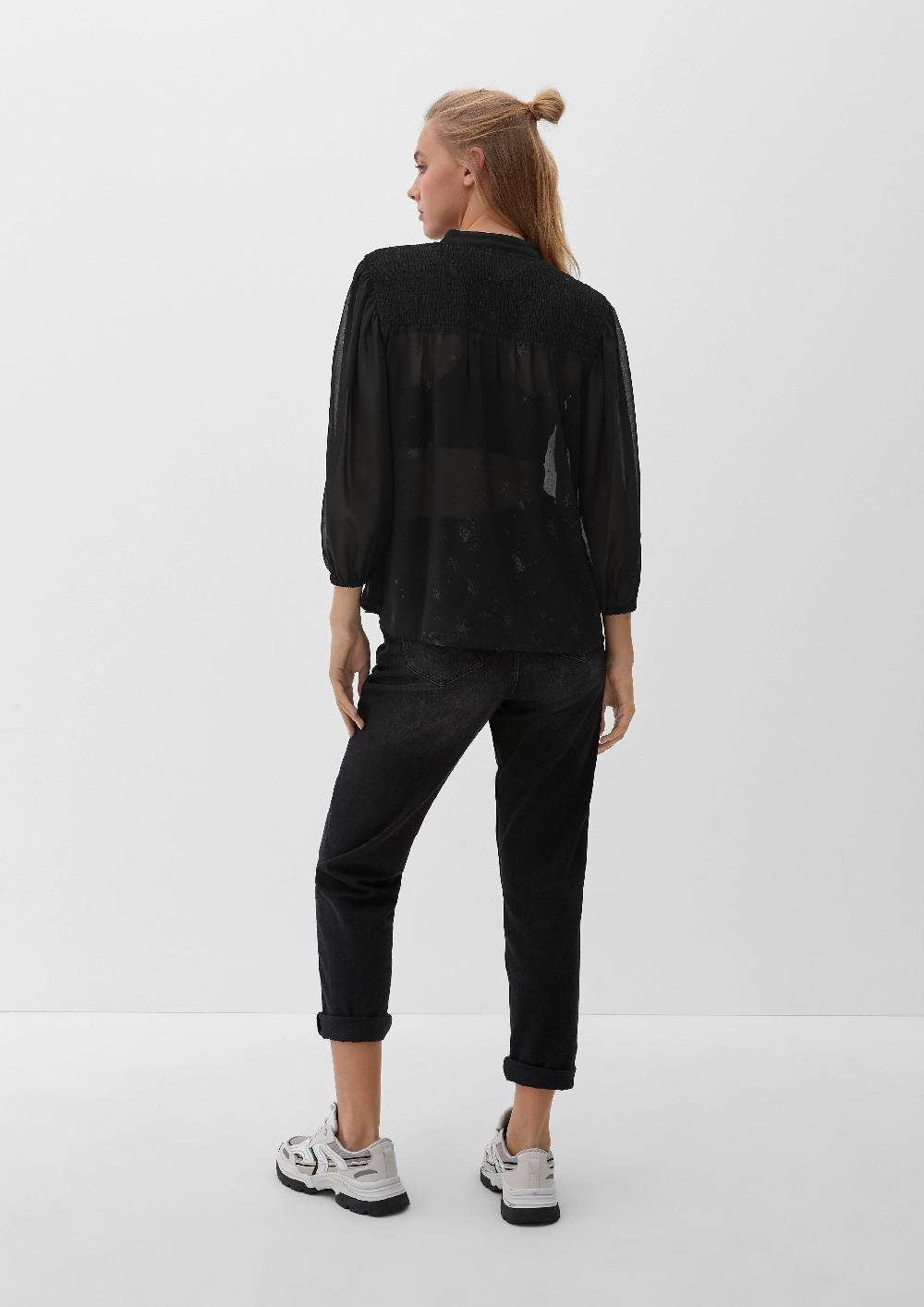 S.Oliver Blusenshirt mit abstraktem Muster Osterangebot