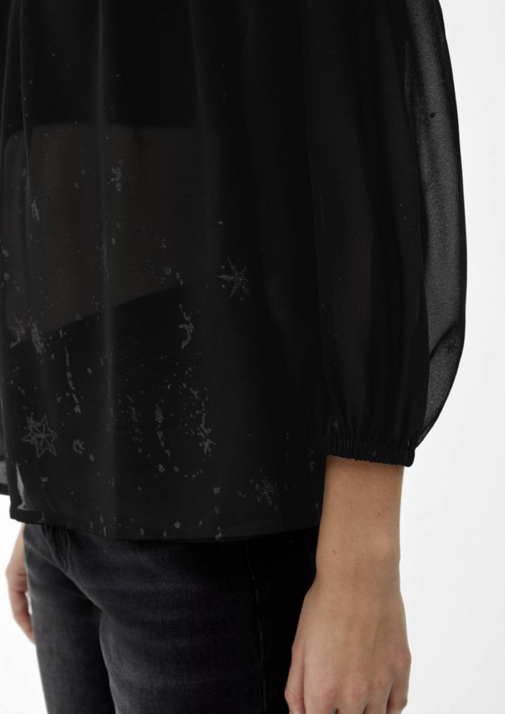 S.Oliver Blusenshirt mit abstraktem Muster Osterangebot