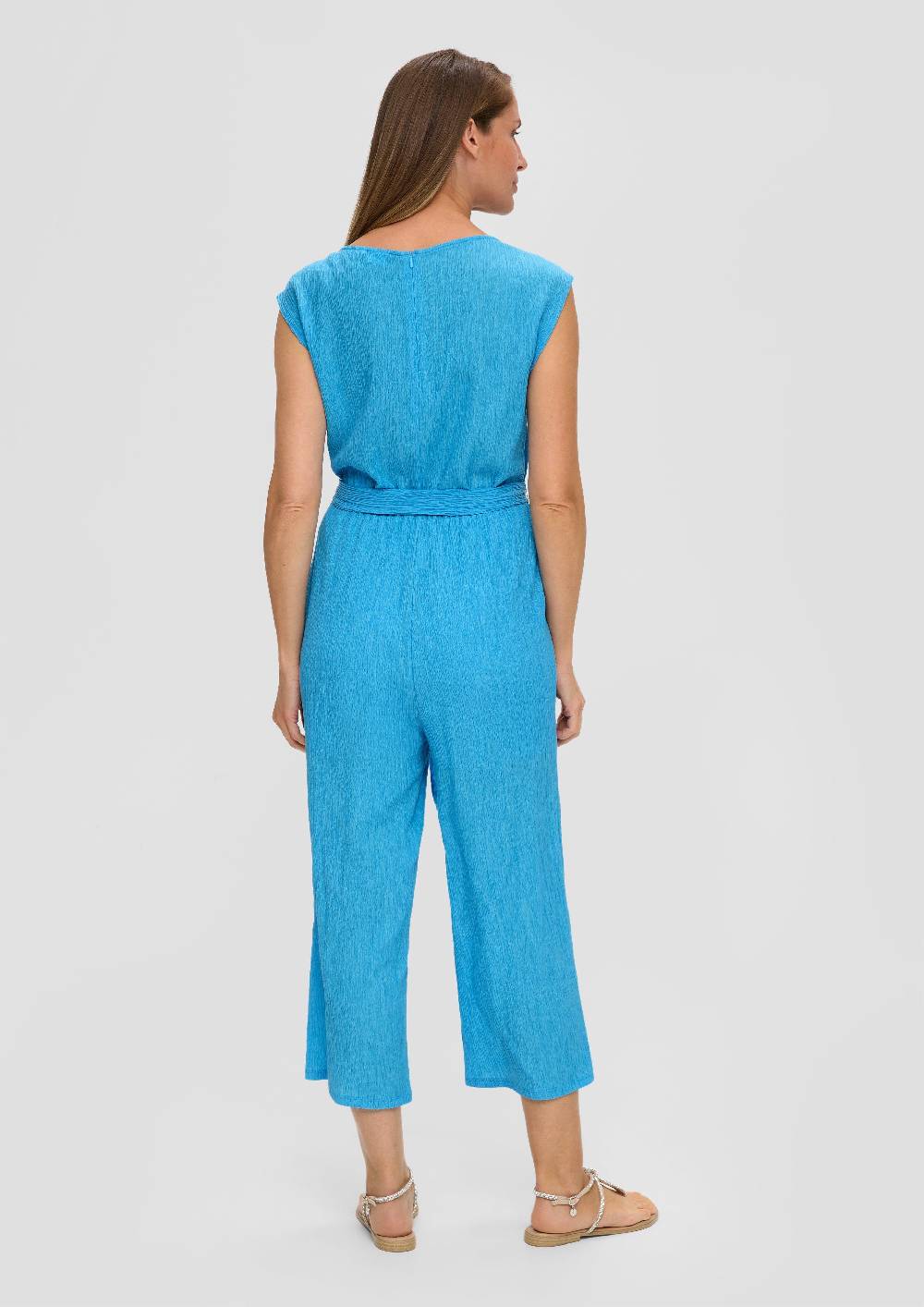 S.Oliver Jumpsuit mit Wasserfallausschnitt Vatertagsangebot