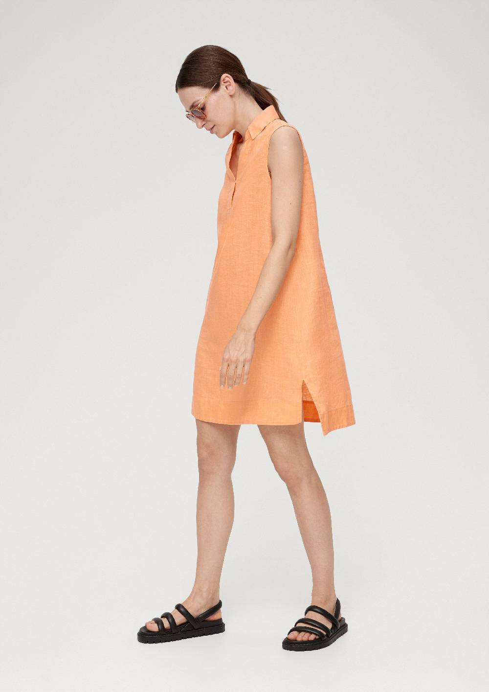 S.Oliver Blusenkleid aus Leinen Neueste Mode