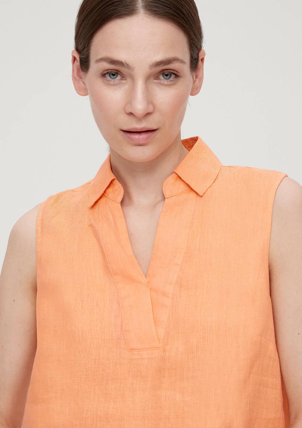 S.Oliver Blusenkleid aus Leinen Neueste Mode