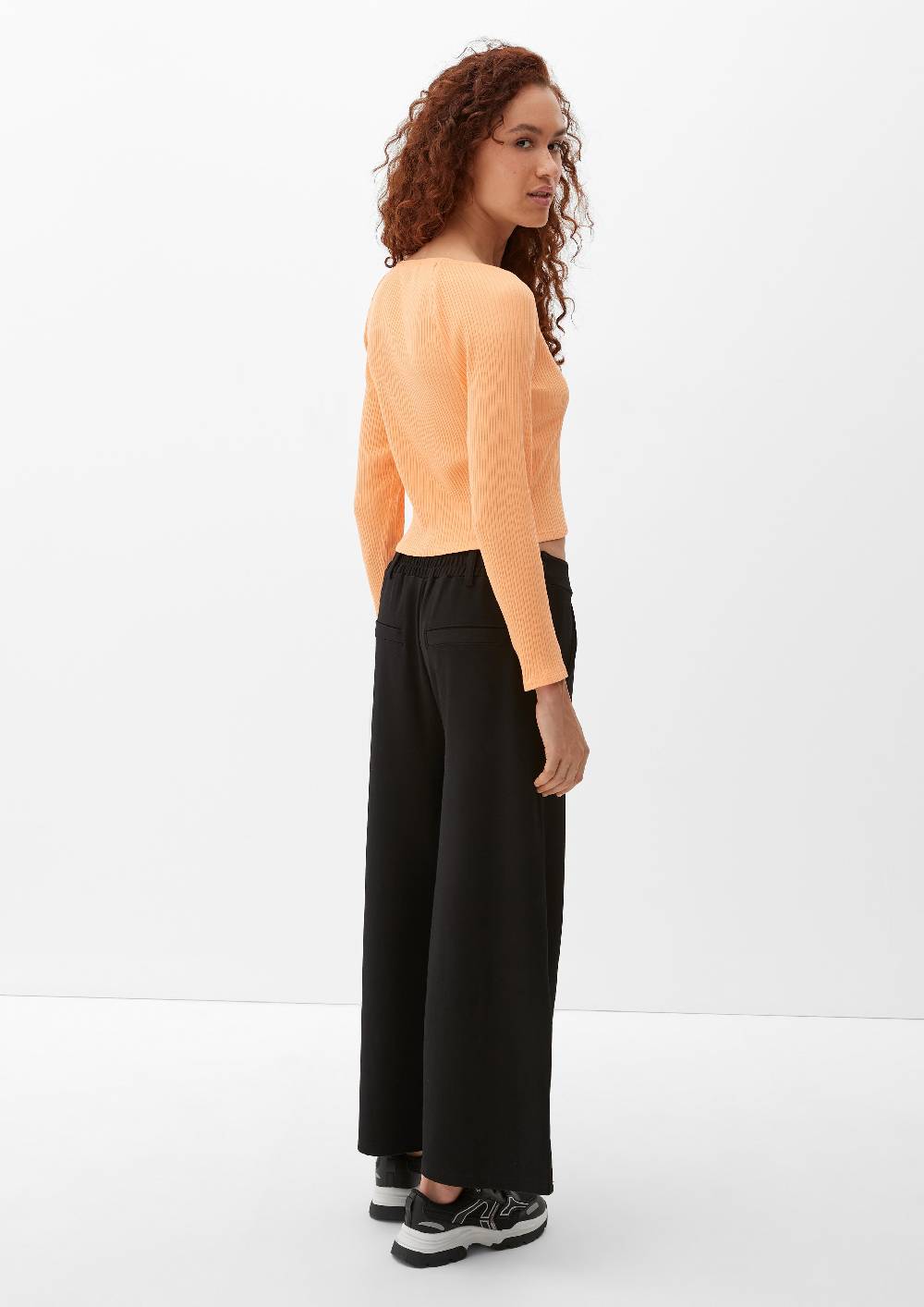 S.Oliver Longsleeve mit Rippstruktur Zeitlich begrenztes Angebot