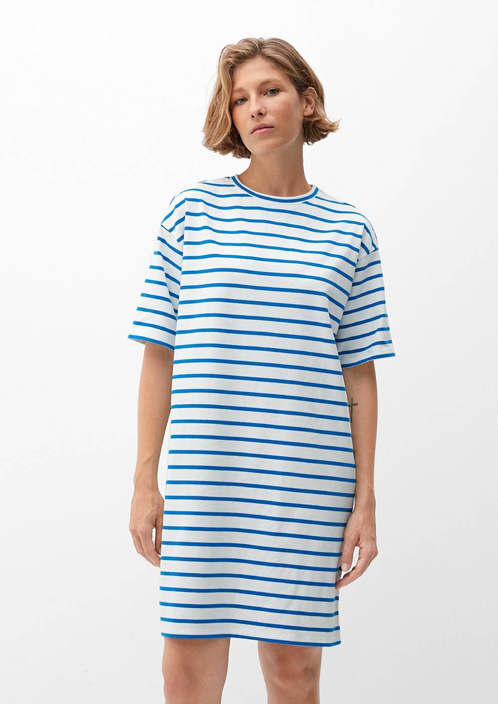 S.Oliver Sweatkleid mit Streifen Blitzangebot