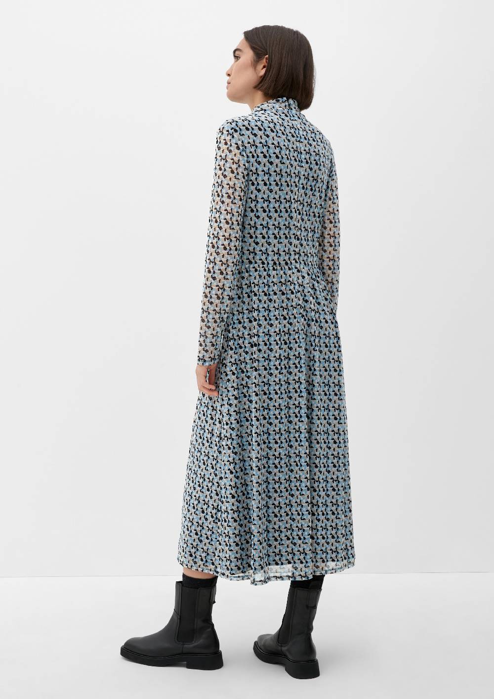 S.Oliver Meshkleid mit Allovermuster Bestseller