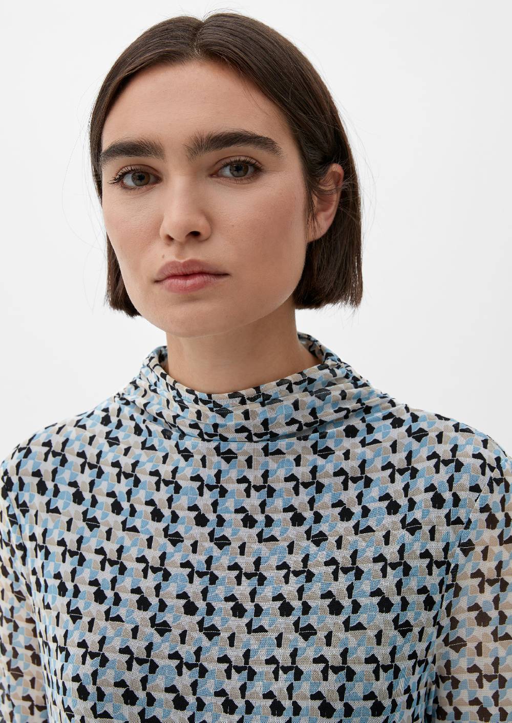 S.Oliver Meshkleid mit Allovermuster Bestseller