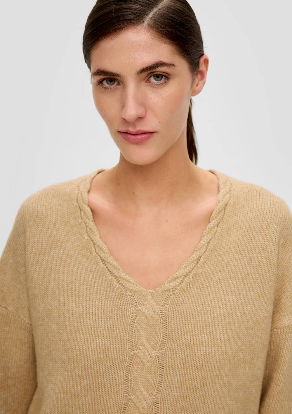 S.Oliver Strickpullover mit V-Ausschnitt Kauf eins, bekomm eins gratis