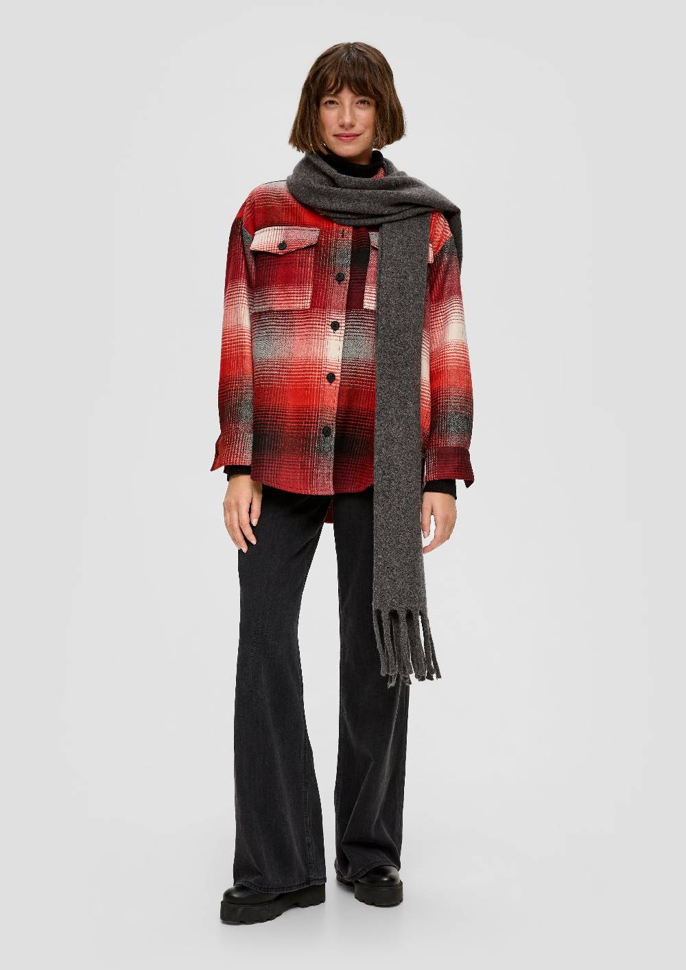 S.Oliver Schal mit Strickmuster Wochenangebot