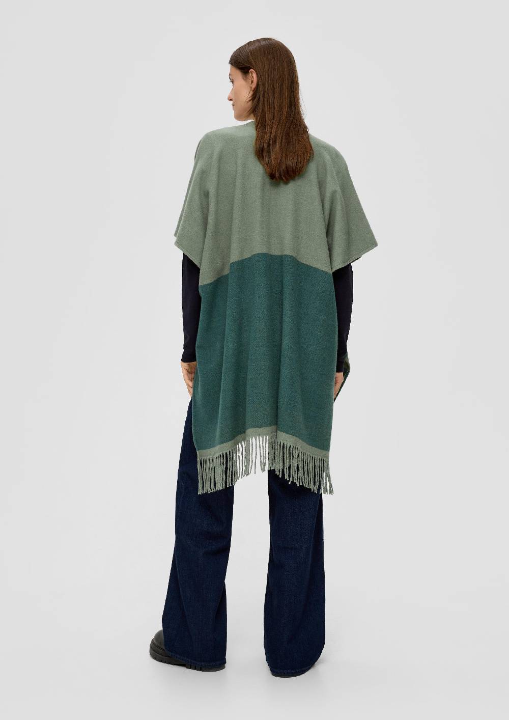 S.Oliver Poncho mit Streifenmuster JETZT KAUFEN